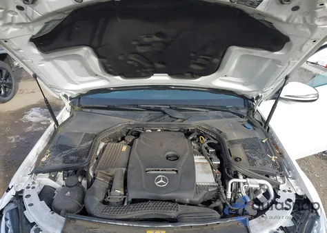 2017 Mercedes-Benz C 300 Sport 4Matic from USA, damaged, VIN 55SWF4KB6HU207177